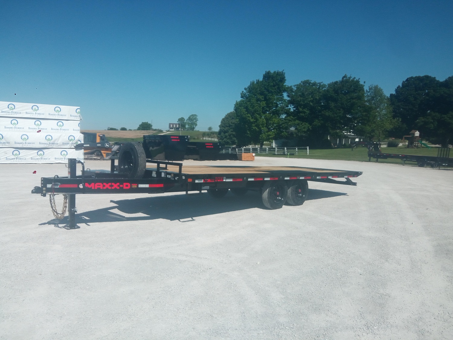 22' x 102" Power Tilt Deckover Trailer - Image 6
