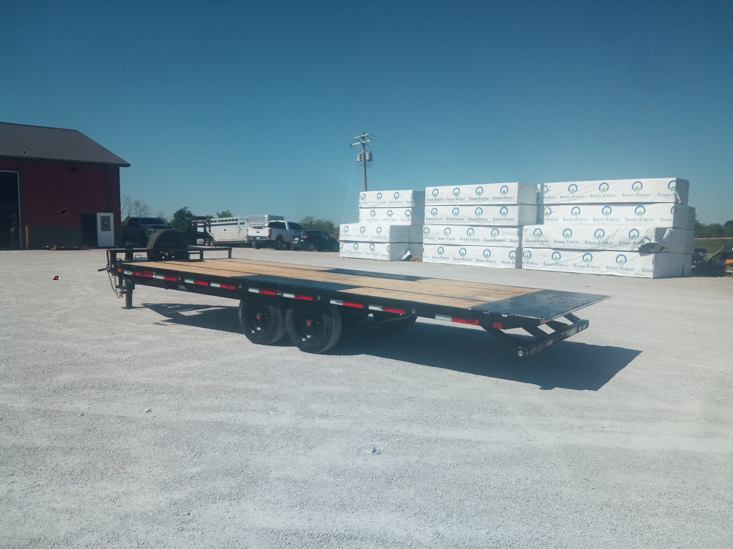 22' x 102" Power Tilt Deckover Trailer - Image 5