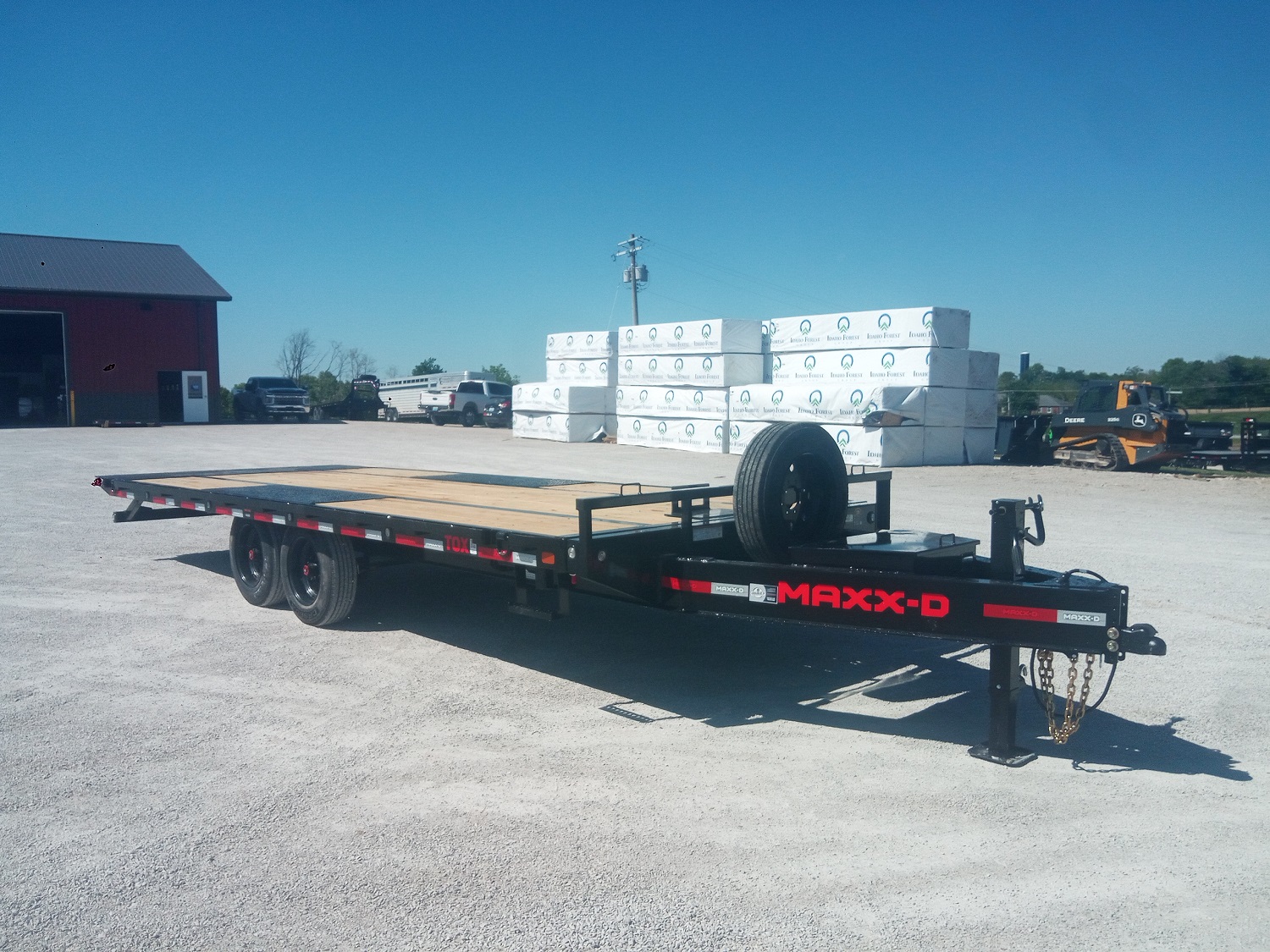 22' x 102" Power Tilt Deckover Trailer - Image 3