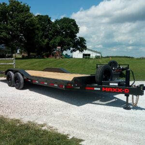 24' MAXXD T8X Power Tilt Equipment Trailer – 16K Rated