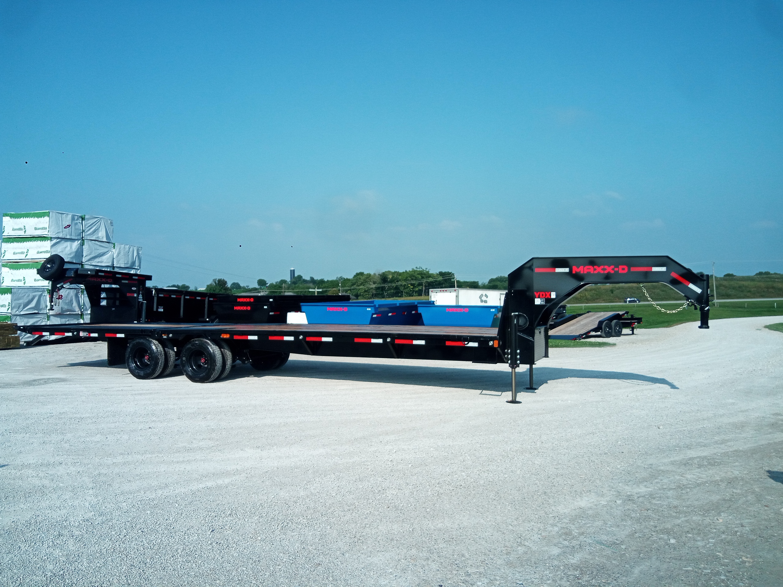 32' x 102" – Tandem Dual Hydraulic Dovetail