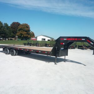 2027 – 32' x 102" Tandem Dual Hydraulic Dovetail Trailer