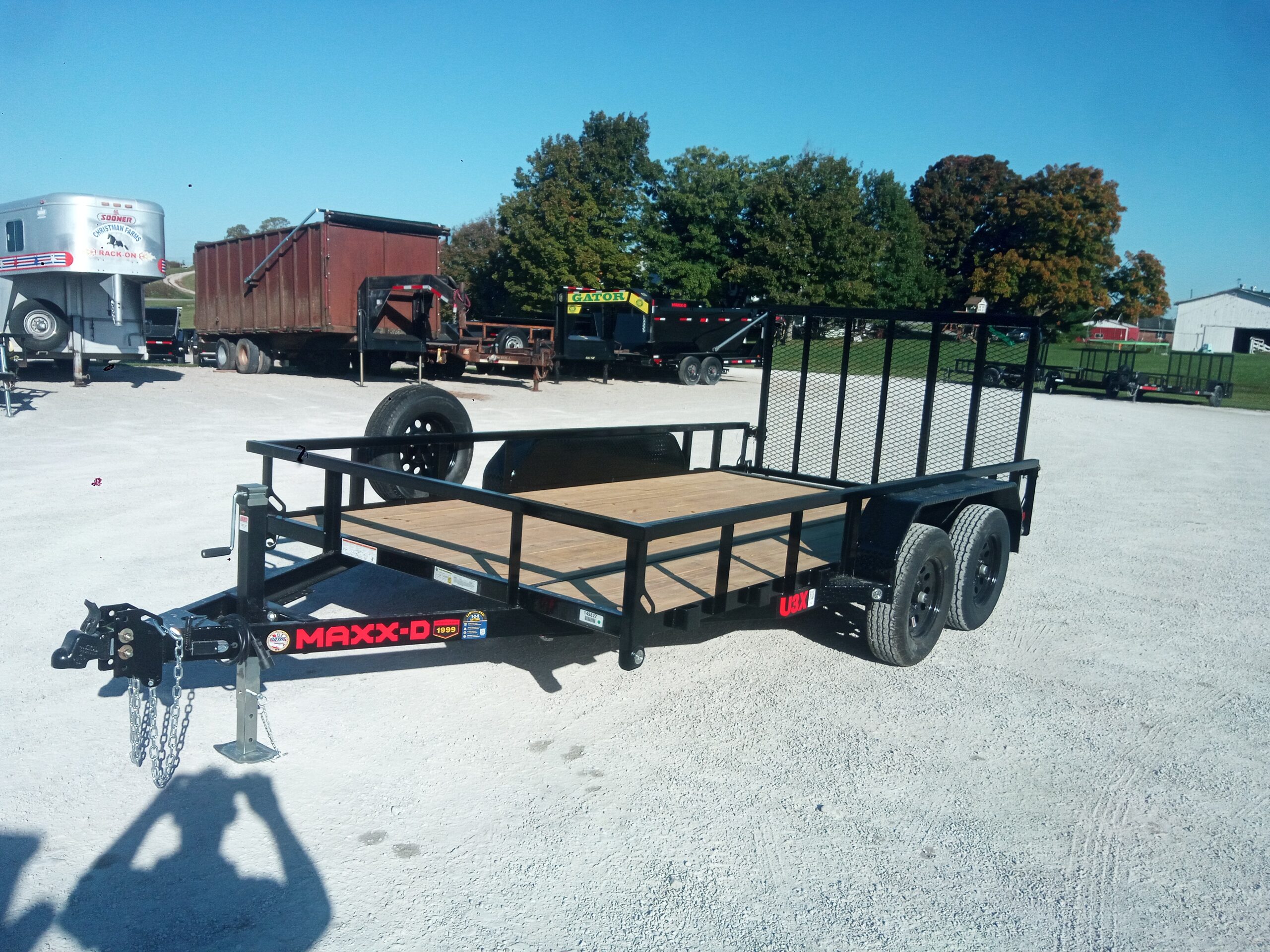 2027 – 14' x 83" 7K Tandem Axle Utility Trailer - Image 4