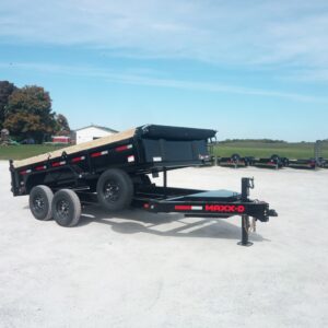 14' Black DKX Dump Trailer